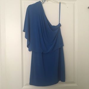Jessica Simpson- Light Blue One shoulder dress